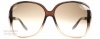 Gucci Women's 3500/S Rectangle Sunglasses,Shaded Brown Frame/Brown Gradient Lens,One Size
