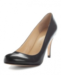 The Ivanka Trump Amoro pumps are a great career asset with their classic round toe profile, quality construction, and perfect finishes.