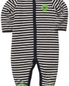 Carter's Baby Boys Terry Snap - Navy Stripe Monster