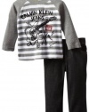 Calvin Klein Baby-Boys Infant Stripes Top With Jeans