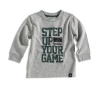 adidas Baby-Boys Infant Itb Rough And Tough Tee, Gray, 24 Months