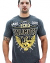 Ecko Unltd. MMA Hardcore Men's T-Shirt Tee Shirt Gray Size XL