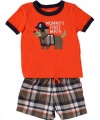 Carter's Baby-Boys' Mommy's First Mate Pirate Puppy Shorts Set