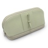 Morelle & Co. Rachel Leather Cosmetic/Jewelry Case, Soft Green