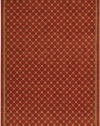 English Manor Coventry Trellis Red Rug Rug Size: Runner 2'6 x 12'