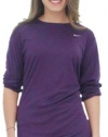 Nike Miler Long Sleeve Women's Tee T-Shirt Plus Sz