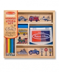 Go wherever your imagination takes you! It's easy to mix and match these detailed vehicle and traffic sign stamps to create hundreds of visual adventures.