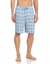 Nautica Men's Knit Toggle Fish Print Short