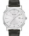 Bulova Men's 96B120 Silver Dial Strap Watch
