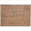 Brown/Tan Wipe Clean Rectangle Placemat