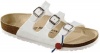 Birkenstock Sandals ''Florida'' from Leather in White with a regular insole
