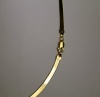 CleverEve Luxury Series Made in Italy 3.80mm 14K Yellow Gold 7.50 grams Solid Flexible Herringbone Chain Necklace 18.0