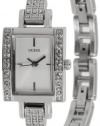 Guess U85131L1 Divine Silver Dial Stainless Steel Ladies Watch