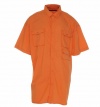 Sean John Men's Solid Short Sleeve Shirt Camellia 4XB