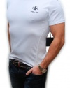 Polo Ralph Lauren RLX Mens Athletic Polyester Short Sleeve Shirt White