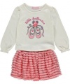 Kids Headquarters Little Ballerina 2-Piece Outfit (Sizes 4 - 6X) - colors as shown, 4