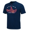 MLB Majestic Boston Red Sox Navy Blue Big City Dreams T-shirt