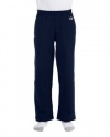 Champion Youth Double Dry Action Fleece Open Bottom Pant,P890-V,M,Navy