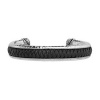 Scott Kay Men's Large Leather Cuff Bracelet
