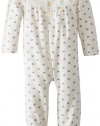 Juicy Couture Baby Baby-Girls Newborn Footie, Angel Floral, 0-3 Months