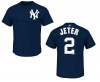 MLB New York Yankees Derek Jeter Name and Number T-Shirt Navy