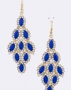TRENDY FASHION JEWELRY DROPLET LINK EARRINGS BY FASHION DESTINATION