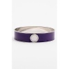 Marc Jacobs Purple Skinny Disc Bangle Bracelet M5134091