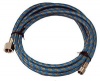 Master Airbrush Brand, 10-foot Braided Air Hose with 1/8 Fittings on Both Ends - Airbrush Hose