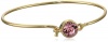 1928 Jewelry Best of Times 14k Gold Dipped Light Rose Pink Wire Bracelet