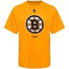 NHL Reebok Boston Bruins Primary Logo T-Shirt - Gold