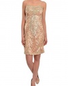 Sue Wong Lovely Beaded Sequin Embellished Cocktail Party Dress