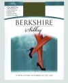 Berkshire Women's Plus-Size Queen Silky Sheer Control Top Pantyhose 4489, City Beige, 1X-2X