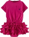 Polo Ralph Lauren Baby Girls' Ruffled Skirt Dress (24 Months)