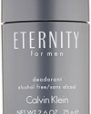 Calvin Klein ETERNITY for Men Deodorant, 2.6 oz.
