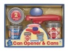 Melissa & Doug Let's Play House! Can Opener and Cans