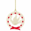 Lenox 2010 Christmas Wrappings Dove Ornament