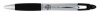 Zebra Z-Grip MAX Retractable Ballpoint Pen, Medium Point, 1.0 mm, Silver Barrel, Black Ink, 12-Count (22410)