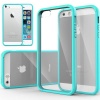 iPhone 5S Case, Caseology [Clearback Bumper] Apple iPhone 5/5S Case [DIY Customization] [Turquoise Mint] Scratch-Resistant Clear Back Cover [Drop Protection] TPU Hybrid Fusion Best Apple iPhone 5/5S clear case (for Apple iPhone 5/5S Verizon, AT&T Sprint, 