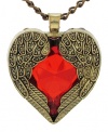 DaisyJewel Vintage Red Heart Angel Wings of Love Pendant Necklace