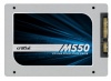 Crucial M550 128GB SATA 2.5 7mm (with 9.5mm adapter) Internal Solid State Drive CT128M550SSD1