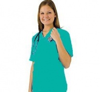 Natural Uniforms Womens Scrub Set (Asst Colors XS-3X) Medical Scrub Top and Pant