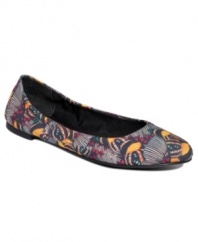 Flats in fabulous fabrics. Rachel Rachel Roy's Aidin2 flats are a quick way to add comfort and texture, all in one.