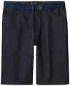 ENYCE Men's Big-Tall High Road Belted Jean Short