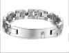 SunIfSnow Lovers Magnetic Radiation With Anti-Fatigue Couple of Titanium Steel Bracelet
