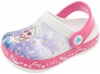Disney Frozen Elsa Anna Girls Pink Purple Clog Mule Sandals Shoes (Toddler/Little Kid)