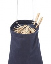 Whitmor 6369-201 Hanging Clothespin Bag, Navy