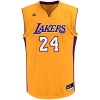 Kobe Bryant Los Angeles Lakers #24 NBA Youth Home Jersey Gold