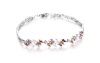 SunIfSnow Girls Cool Multicolor White Zirconium Diamond Bracelet