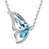 LadyHouse Austrial Crystal Butterfly Pendant