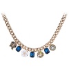 SunIfSnow Women Fashion Exquisite Leaf Coin Chain Necklace